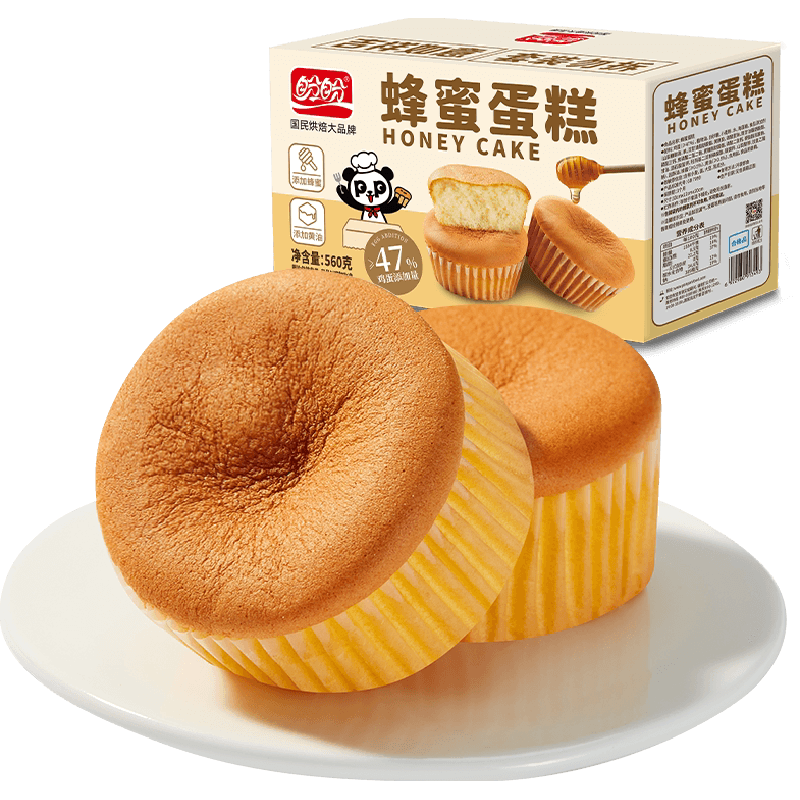 盼盼蜂蜜蛋糕点心健康早餐面包整箱小面包糕点零食休闲食品小吃