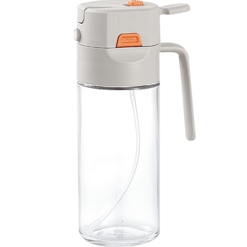 WOOTII倒喷两用玻璃油壶喷油瓶厨房家用不挂油喷油壶喷雾化580ml
