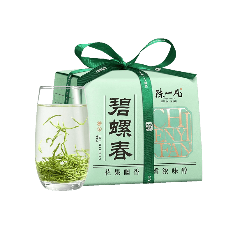 陈一凡茶叶苏州碧螺春绿茶2025新茶明前特级花果香春茶纸包装
