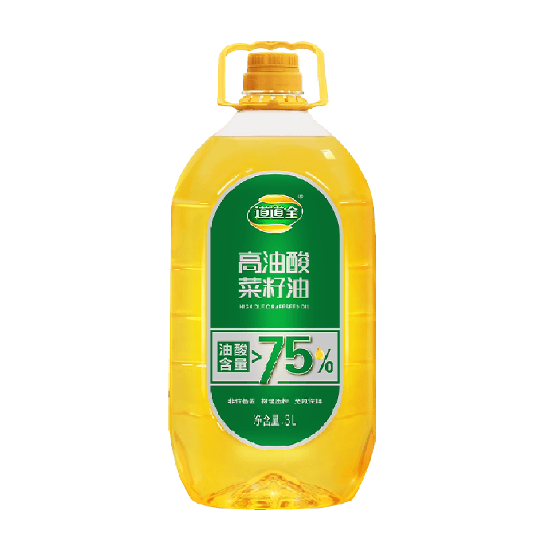 道道全高油酸压榨菜籽油食用油油酸超过75%非转基因纯正菜油纯香