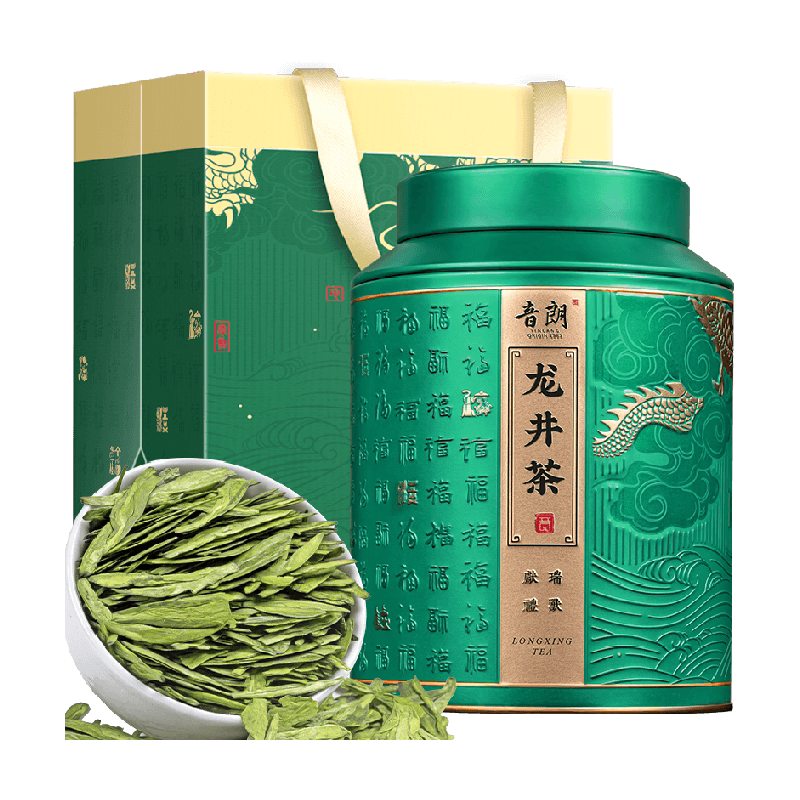 音朗茶叶绿茶 明前龙井茶2025明前龙井嫩芽豆香型