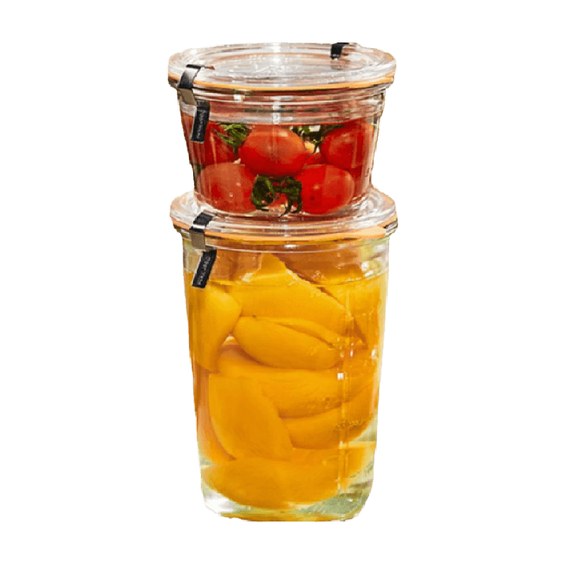卡罗特罐头密封罐腌菜泡菜储物零食罐食品级玻璃防潮厨房收纳罐