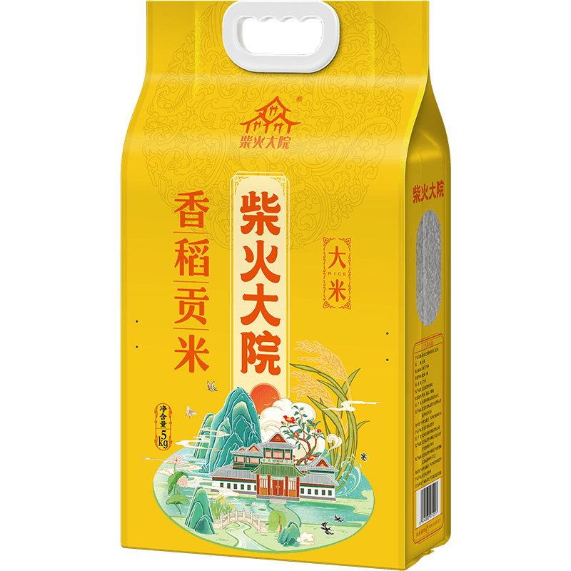 柴火大院香稻贡大米东北大米软糯寿司饭团用米一年一季