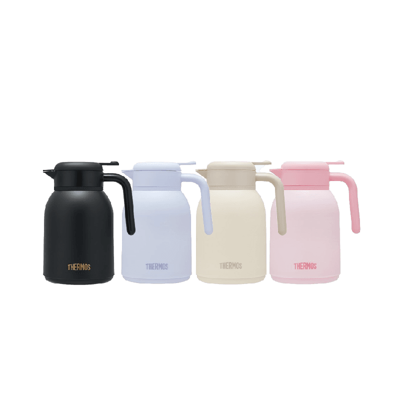 膳魔师保温壶红胆玻璃热水壶大容量热水瓶封闭式壶嘴TEHD新品