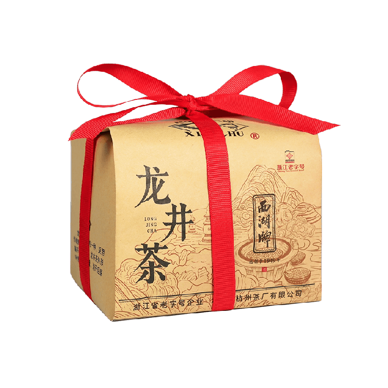 茶上市西湖牌茶叶绿茶龙井茶明前特级龙井散装纸包