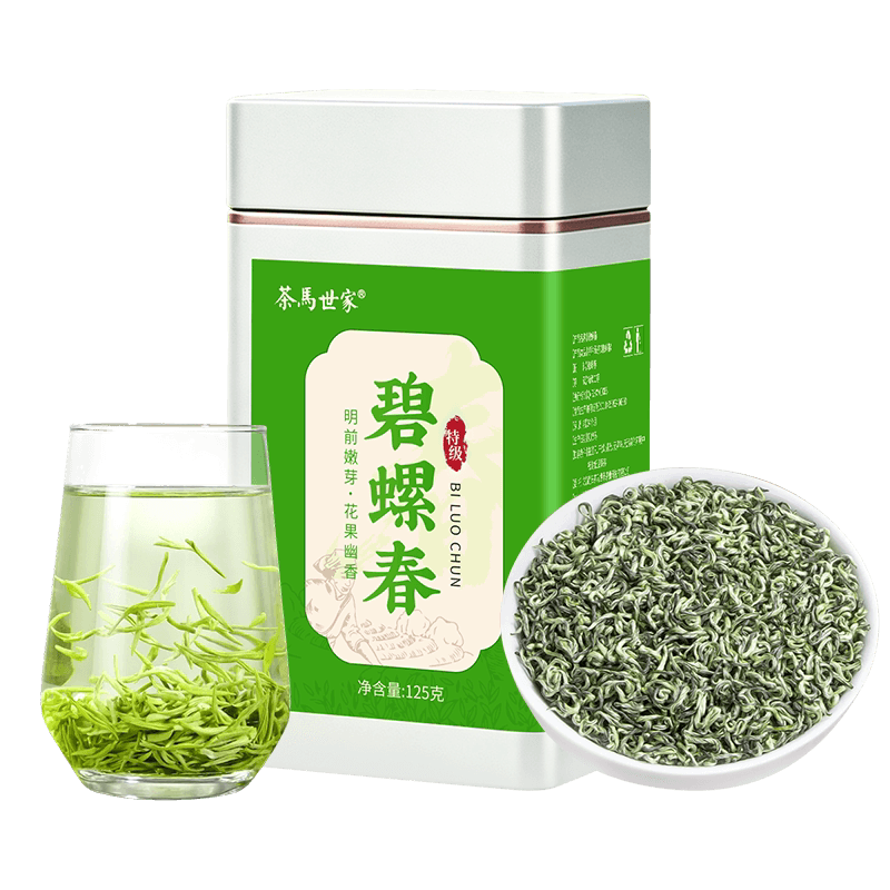 茶马世家绿茶2026新茶明前特级碧螺春茶嫩芽浓香口粮茶叶自己喝
