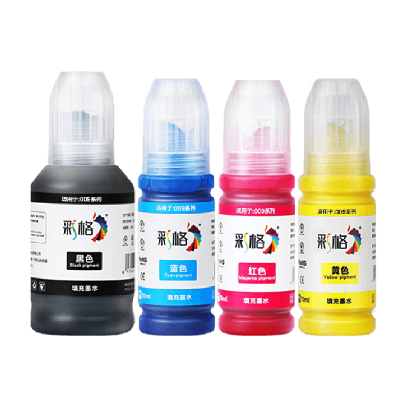 彩格适用爱普生009墨水L15158/6468/15168/15146/6558/6578打印机