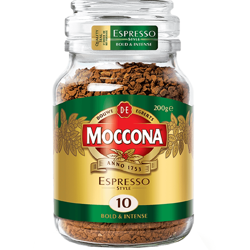 摩可纳Moccona冷萃冻干黑咖啡意式浓缩提神速溶