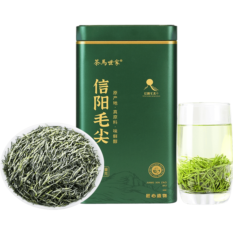 茶马世家特级信阳毛尖绿茶2026新茶雨前嫩芽浓香型冷泡绿茶自己喝
