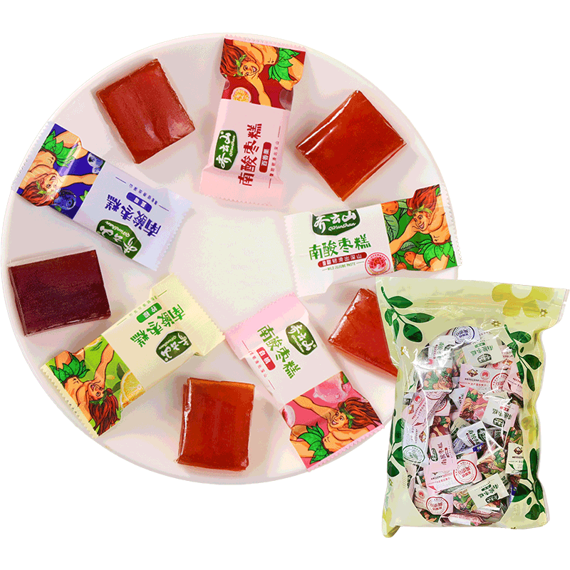 齐云山混合5种口味南酸枣糕蜜饯孕妇开胃解馋健康零食
