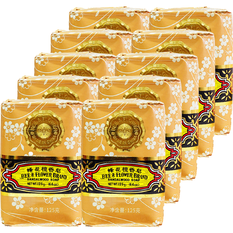 蜂花檀香皂125g*10块