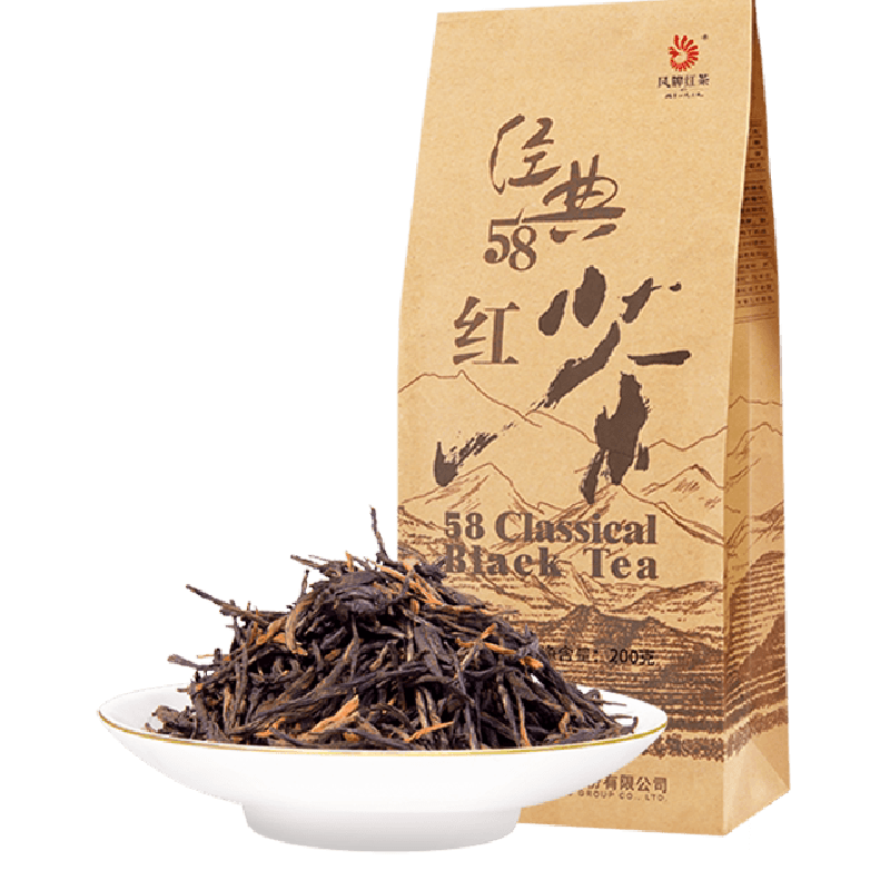 凤牌红茶云南滇红茶经典58特级点茶凤庆茶叶口粮茶浓香型自己喝
