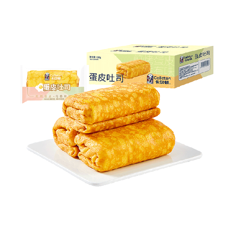 Calleton/卡尔顿蛋皮吐司面包早餐零食蛋糕