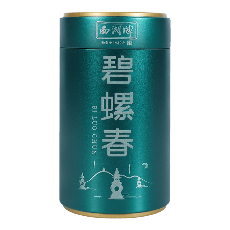 2025新茶西湖牌特级碧螺春100g罐装茶叶春茶绿茶罐装