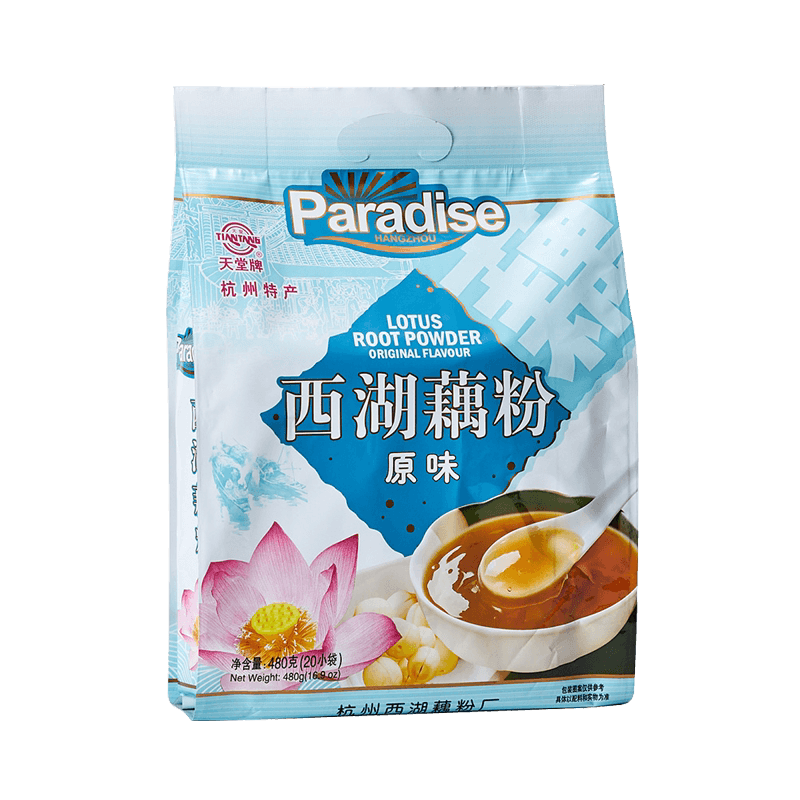 天堂西湖藕粉原味杭州特产速溶纯藕粉冲调代早餐粉羹