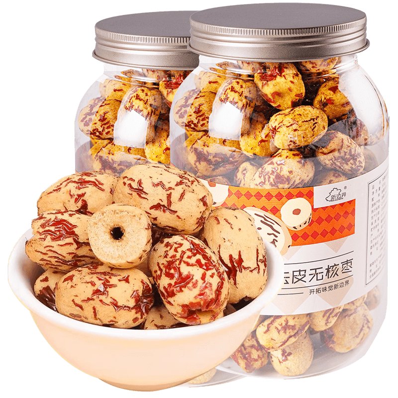 新边界无核无皮枣煲汤泡茶零食500g*2