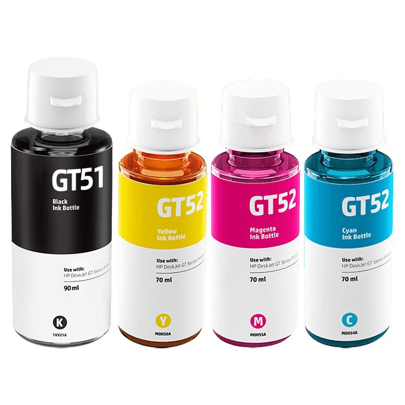 图盛适用HP惠普Tank 518打印机墨水彩色GT53XL连供GT52 51非原装