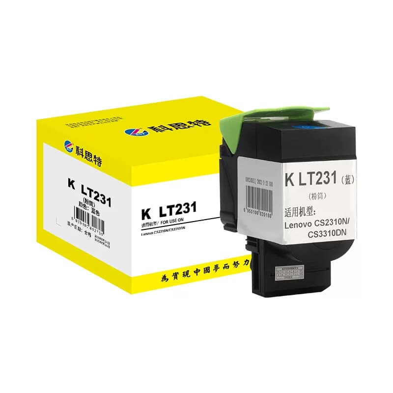 科思特 K LT231 专业版打印页数：3000页 粉盒 1 只/只蓝色