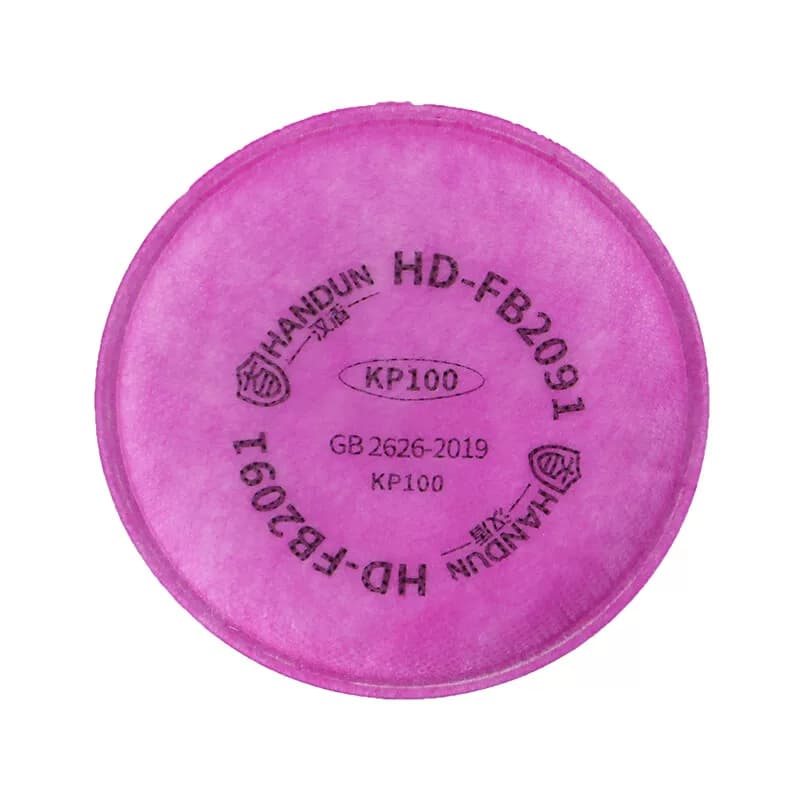 汉盾 HD-FB2091 KP100颗粒物滤棉红色 (2片/包，50包/箱)