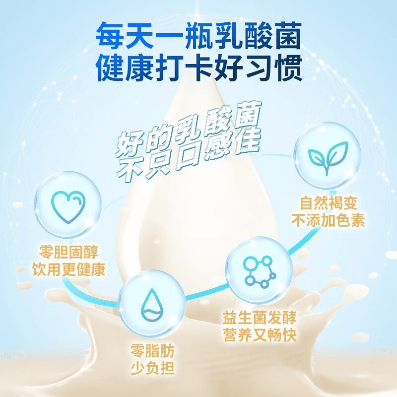 强人 冷灌装乳酸菌饮品