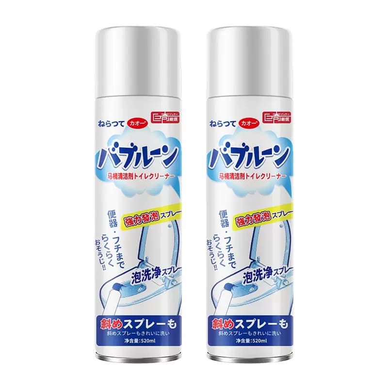 巨奇-马桶清洁泡泡520ml*2瓶套装