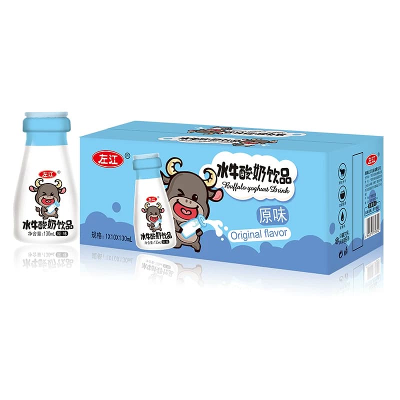 左江水牛酸奶饮品 130ml*10瓶/箱