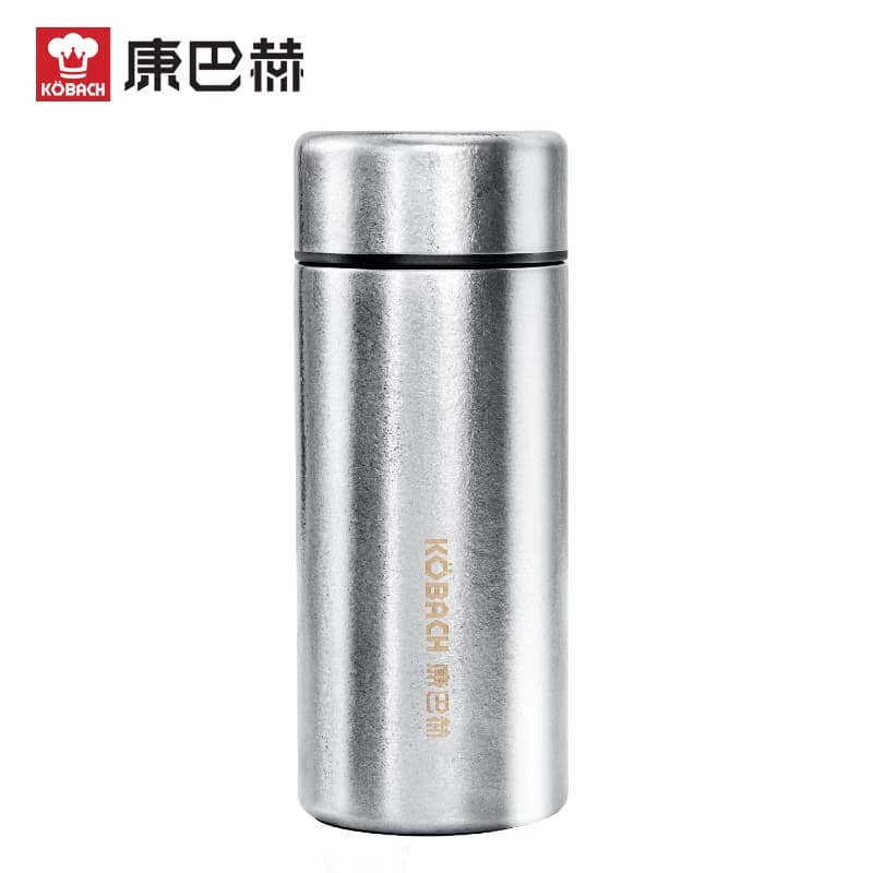 康巴赫悠然系列纯钛真空保温口袋杯210ml