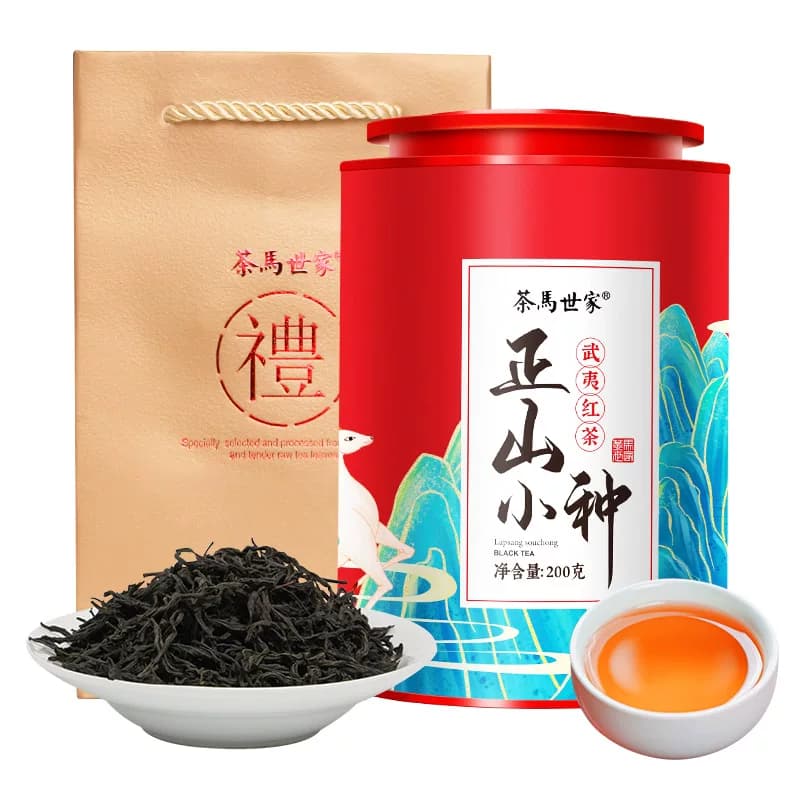 茶马世家特级桐木关正山小种铁罐200g
