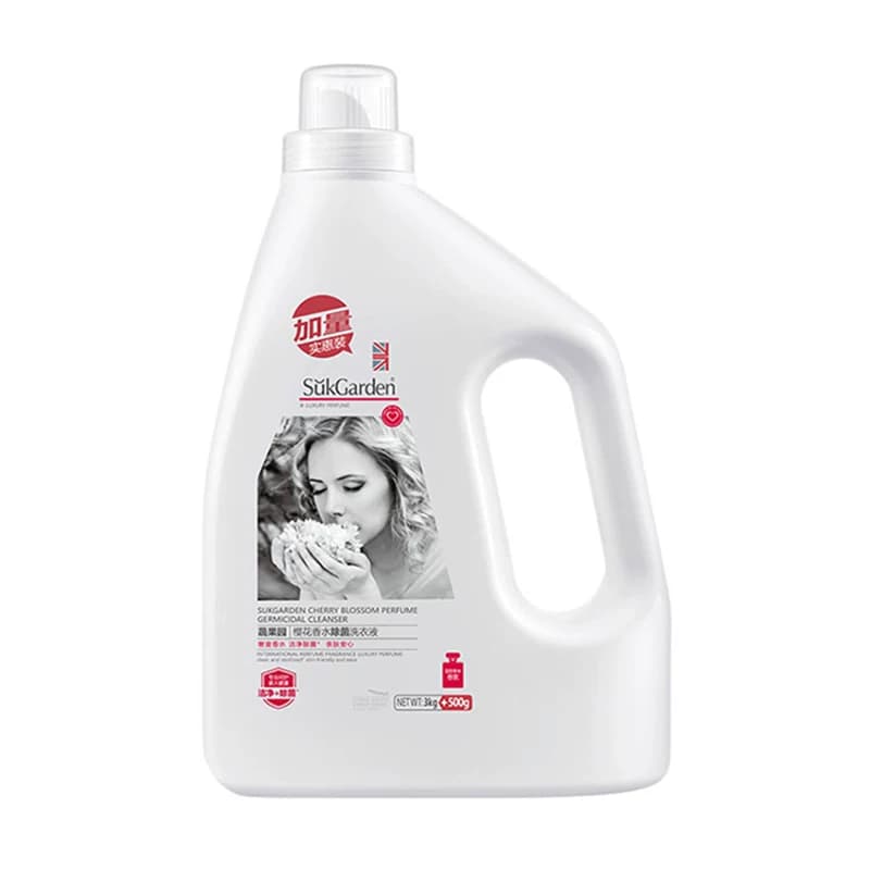 SukGarden蔬果园樱花香水除菌洗衣液3.5kg