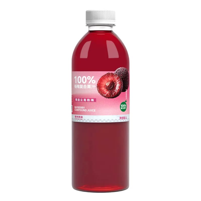 版纳雨林杨梅复合果汁1L*6瓶