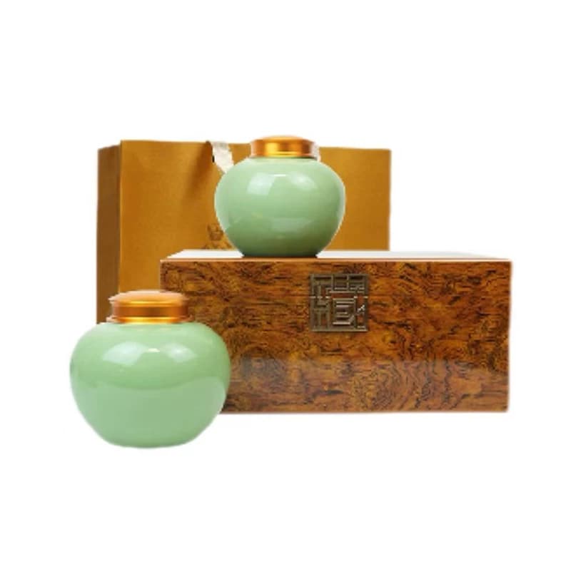 茶马世家早春特级恩施玉露 云龙 梨花木高端礼盒200g