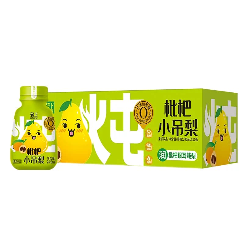 轻上银耳枇杷小吊梨245ml*10瓶