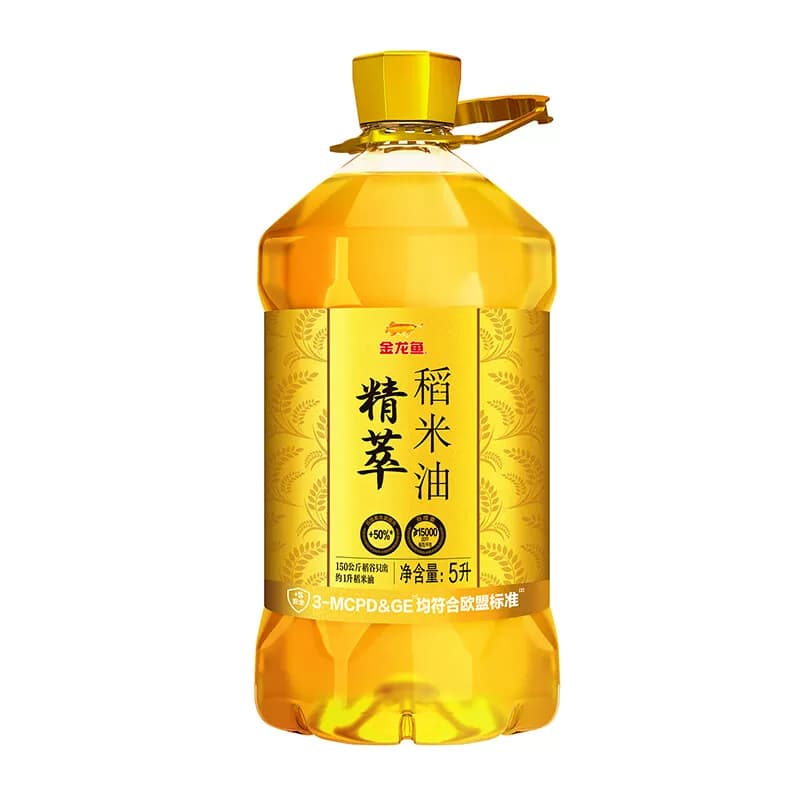 金龙鱼 5L 精萃稻米油，富含谷维素，家用烹饪健康食用油