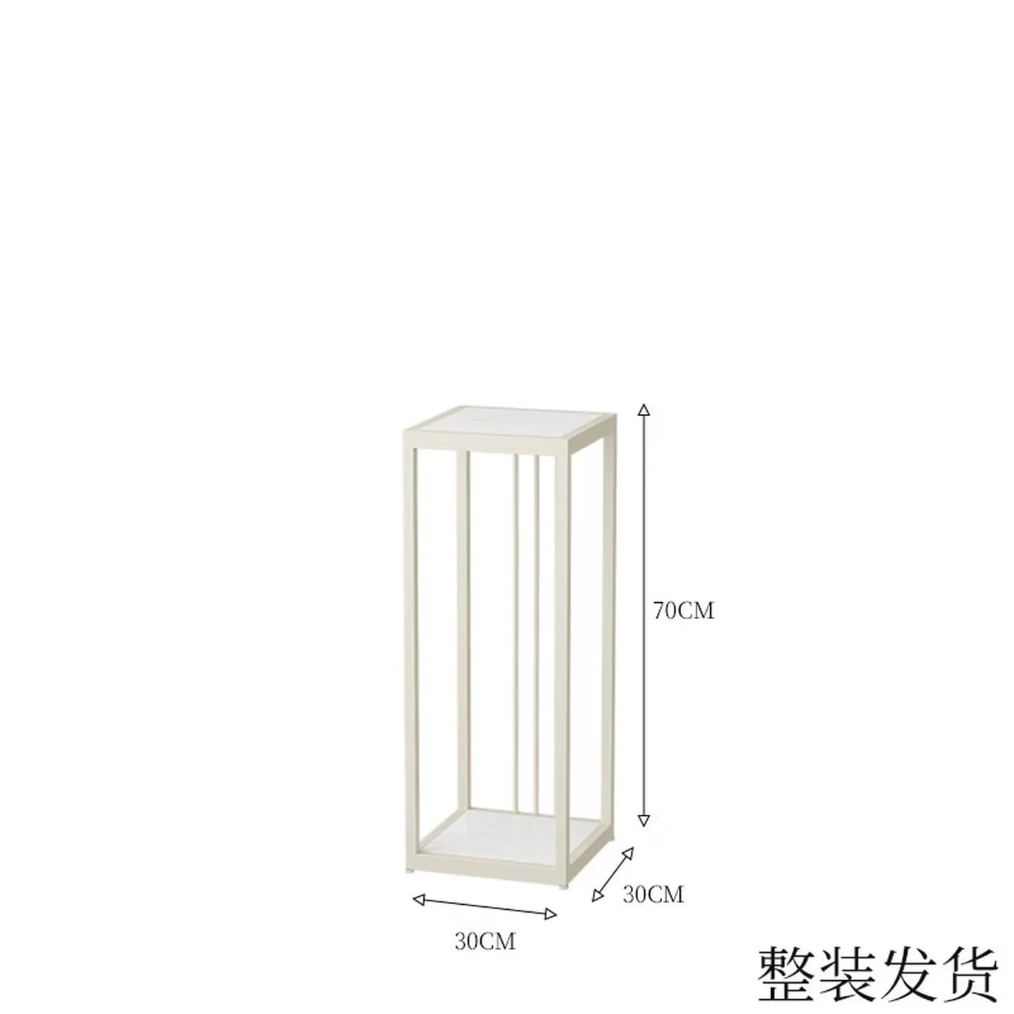 北欧花架轻奢简约现代装饰花几室内花盆架落地置物花架子客厅边桌