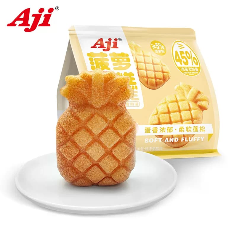 Aji菠萝蛋糕280g*2营养早餐食品软面包点心休闲零食小吃