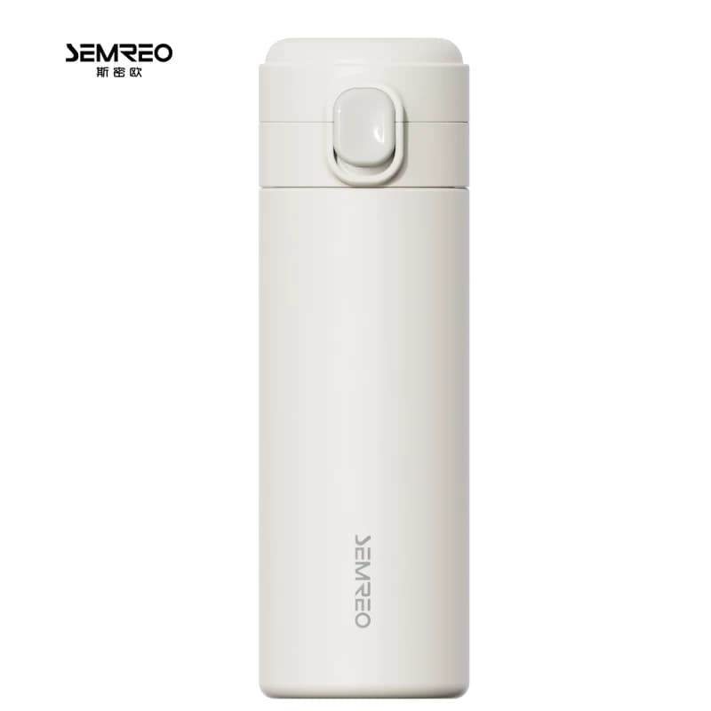 斯密欧 SEMREO艾玛弹跳保温杯子 MR115-450白色450ml