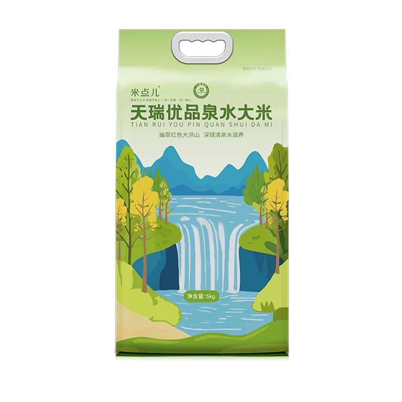 米点儿天瑞优品泉水大米5KG*1袋