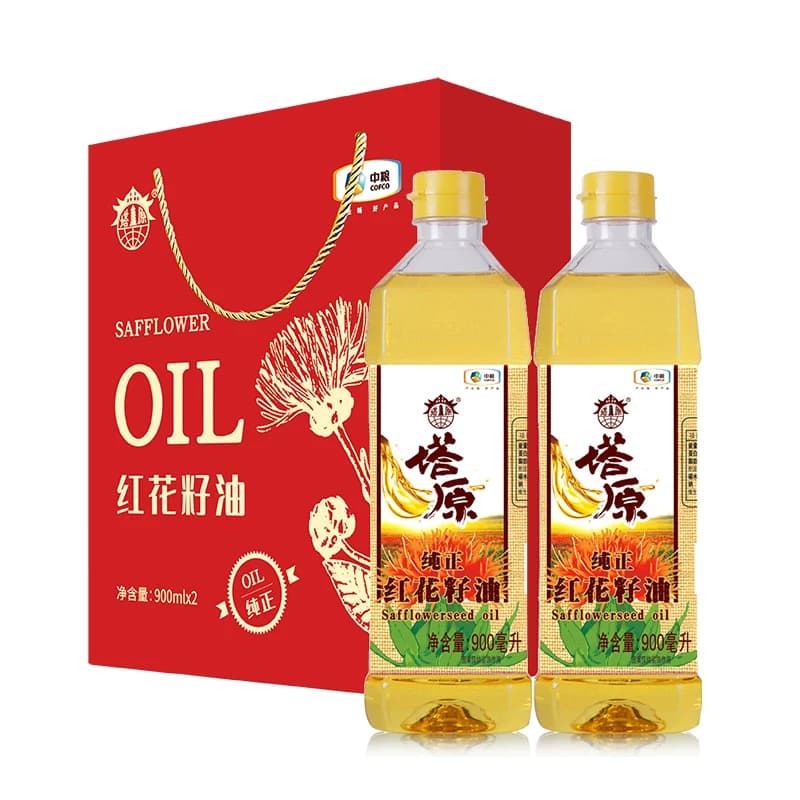 中粮塔原纯正红花籽油礼盒