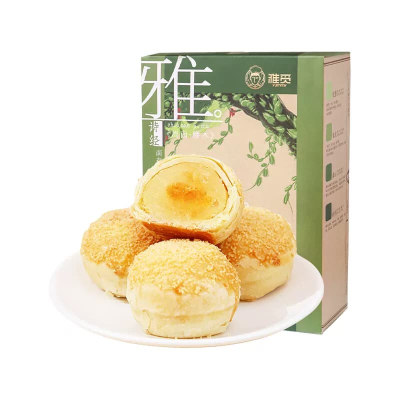 雅觅 原味晶沙酥360g 独立包装下午茶蛋黄酥糕点下午茶