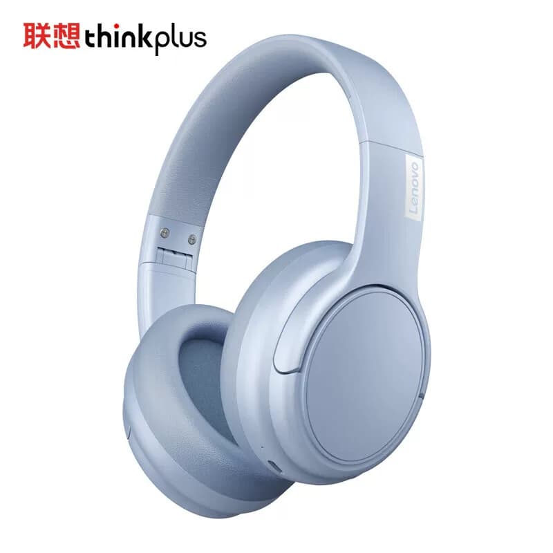 Lenovo/联想TH20 降噪长续航运动耳机高音质戴式无线蓝牙耳机 蓝