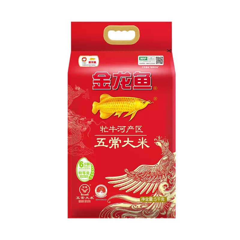金龙鱼 核心产地黑龙江东北大米 牤牛河产区五常大米5kg