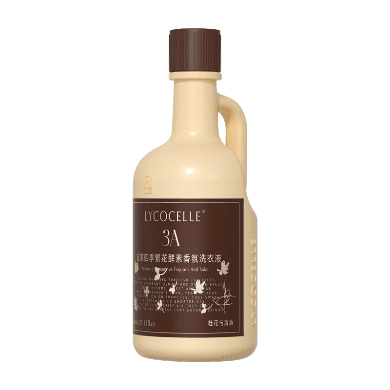 绽家持久留香 四季繁花香氛洗衣液600ml（桂花与清酒）