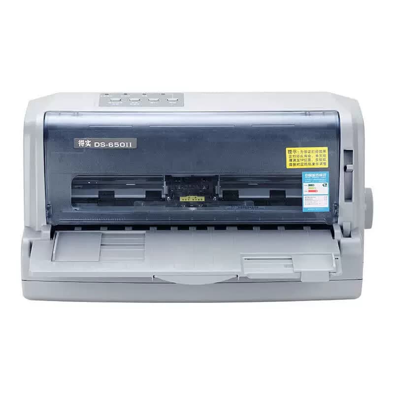 得实 高效智能24针82列平推式针式打印机 DS-650II