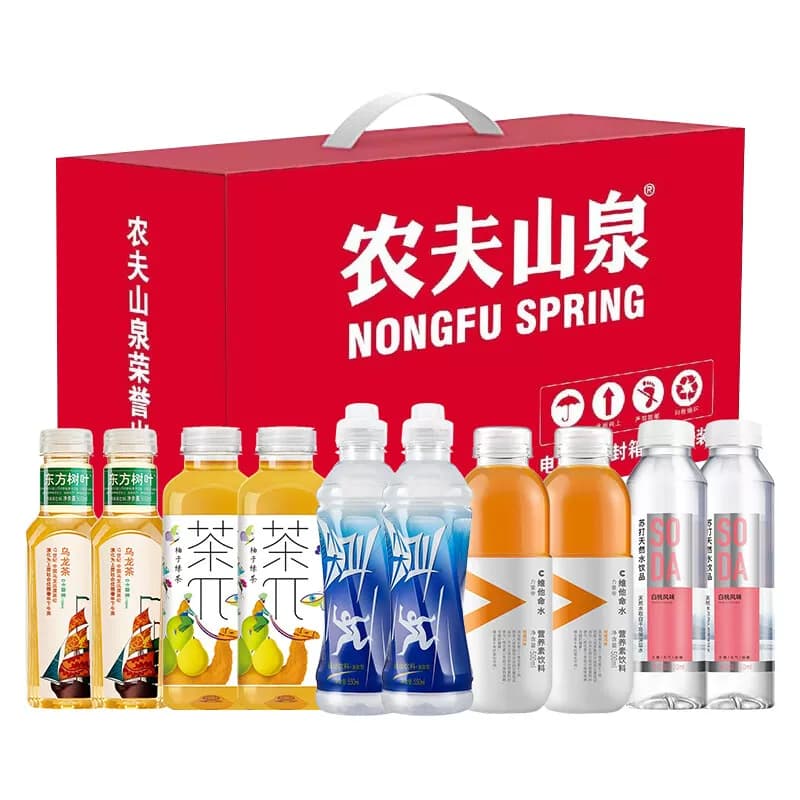 农夫山泉饮料缤纷10瓶组合装