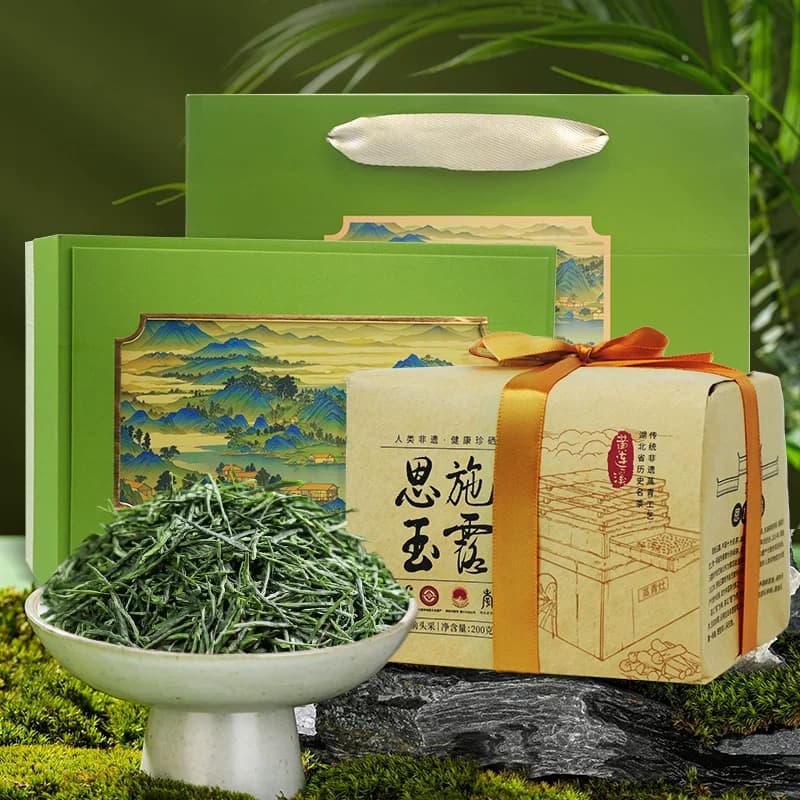 茶马世家®黄连溪特级恩施玉露纸包茶200g（品牌馆）