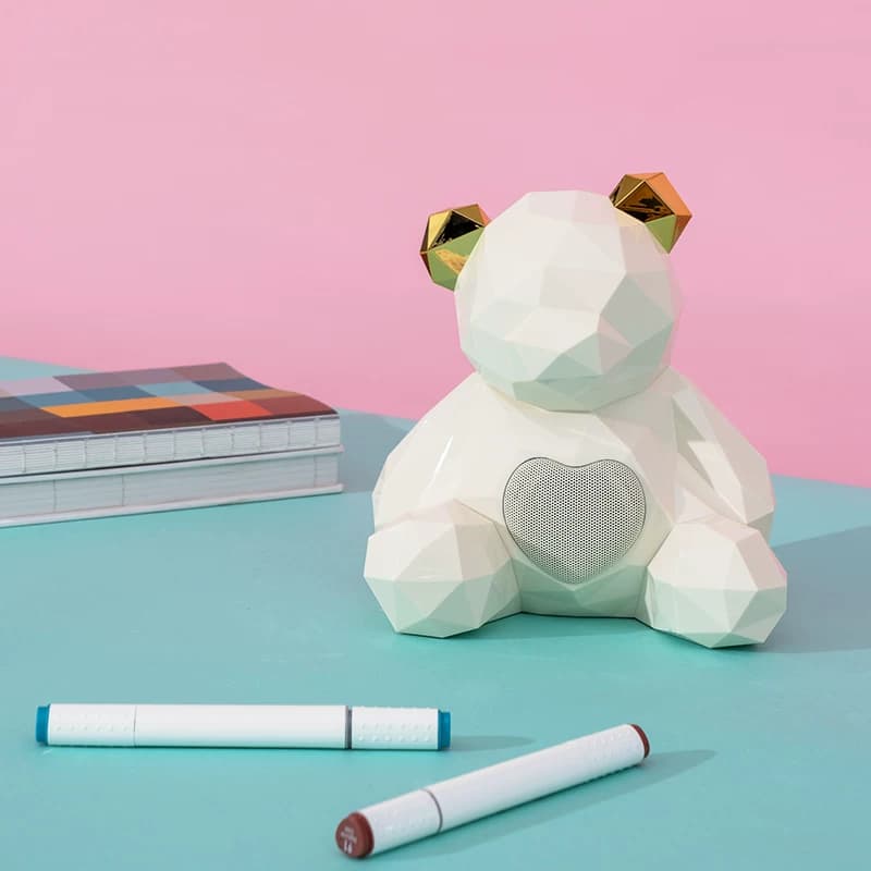可米生活《晚安兔蓝牙音箱》家用智能Type-c音箱办公桌装饰品,详情图 4