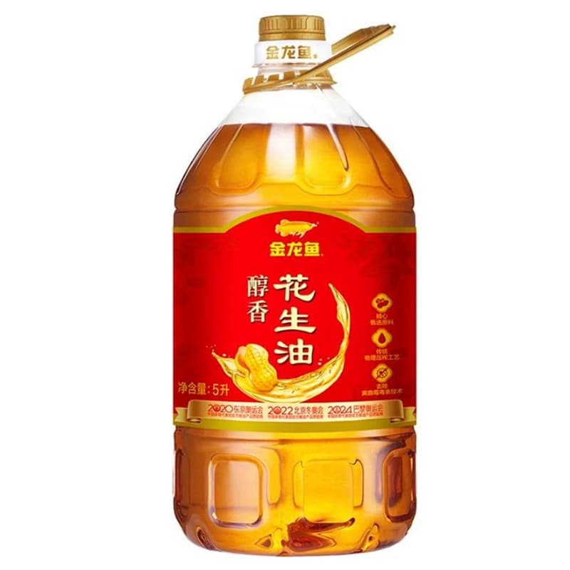 金龙鱼 醇香花生油5L 桶