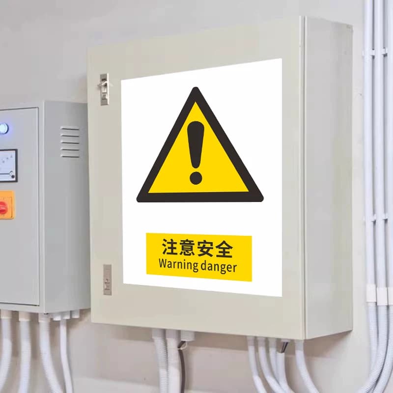 2026新国标当心触电标识警示贴有电危险警示贴禁止攀登高压危险警示牌注意安全安全生产警示标识牌标牌定制,详情图 3