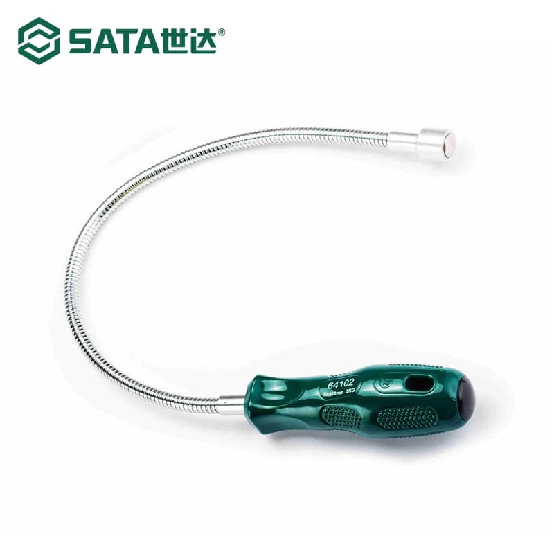 世达强力磁铁捡拾器吸铁石可弯曲强力磁性磁力强磁拾捡器汽修工具,详情图 2