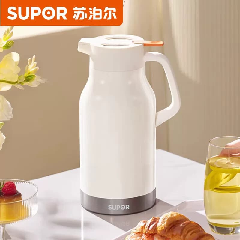 苏泊尔 家用2L大容量保温水壶热水瓶超强锁温保温壶